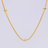 Cadena Barril Ruso Intercepto 6.3 g / 18 in / 1.6 mm Oro Amarillo 18K