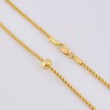 Cadena Barril Ruso Intercepto 6.3 g / 18 in / 1.6 mm Oro Amarillo 18K