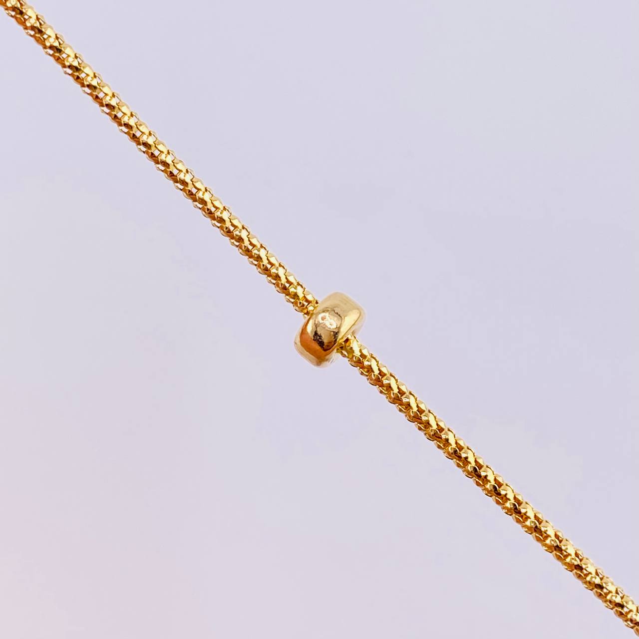 Cadena Barril Ruso Intercepto 6.3 g / 18 in / 1.6 mm Oro Amarillo 18K