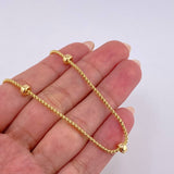 Cadena Barril Ruso Intercepto 6.3 g / 18 in / 1.6 mm Oro Amarillo 18K