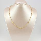 Cadena Barril Ruso Intercepto 6.3 g / 18 in / 1.6 mm Oro Amarillo 18K