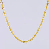 Rope Chain 3.15 g / 17 1/2 in / 2.6 mm Yellow Gold 18K