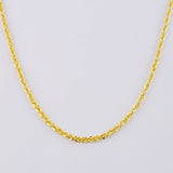 Rope Chain 3.15 g / 17 1/2 in / 2.6 mm Yellow Gold 18K