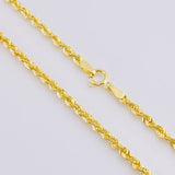 Rope Chain 3.15 g / 17 1/2 in / 2.6 mm Yellow Gold 18K