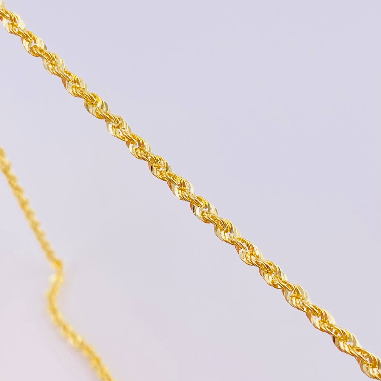 Rope Chain 3.15 g / 17 1/2 in / 2.6 mm Yellow Gold 18K