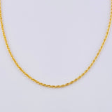 Rope Chain 2.45 g / 23 3/4 in / 1.9 mm Yellow Gold 18K