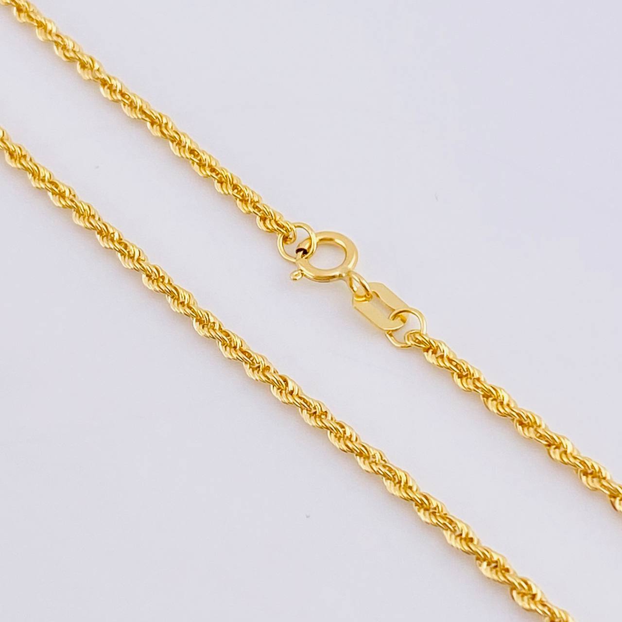 Rope Chain 2.45 g / 23 3/4 in / 1.9 mm Yellow Gold 18K