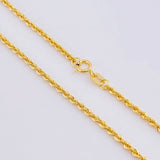Rope Chain 2.45 g / 23 3/4 in / 1.9 mm Yellow Gold 18K