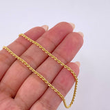 Rope Chain 2.45 g / 23 3/4 in / 1.9 mm Yellow Gold 18K