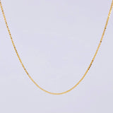 Cadena Veneciana 2.25 g / 23 1/2 in / 0.9 mm Oro Amarillo 18K