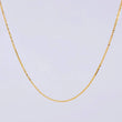 Cadena Veneciana 3g / 24 in / 0.9mm Oro Amarillo 18K
