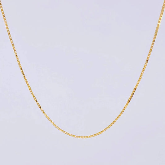 Venetian Chain 3g / 24 in / 0.9mm Yellow Gold 18K