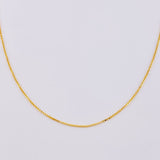 Cadena Veneciana 2.25 g / 23 1/2 in / 0.9 mm Oro Amarillo 18K