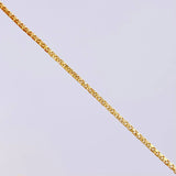 Cadena Veneciana 3g / 24 in / 0.9mm Oro Amarillo 18K