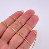 Cadena Veneciana 2.25 g / 23 1/2 in / 0.9 mm Oro Amarillo 18K