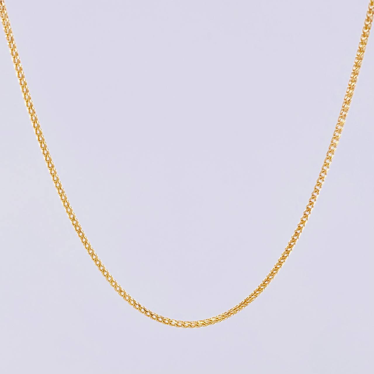 Cadena Franco 6.2 g / 24 in / 1.3 mm Oro Amarillo 18K