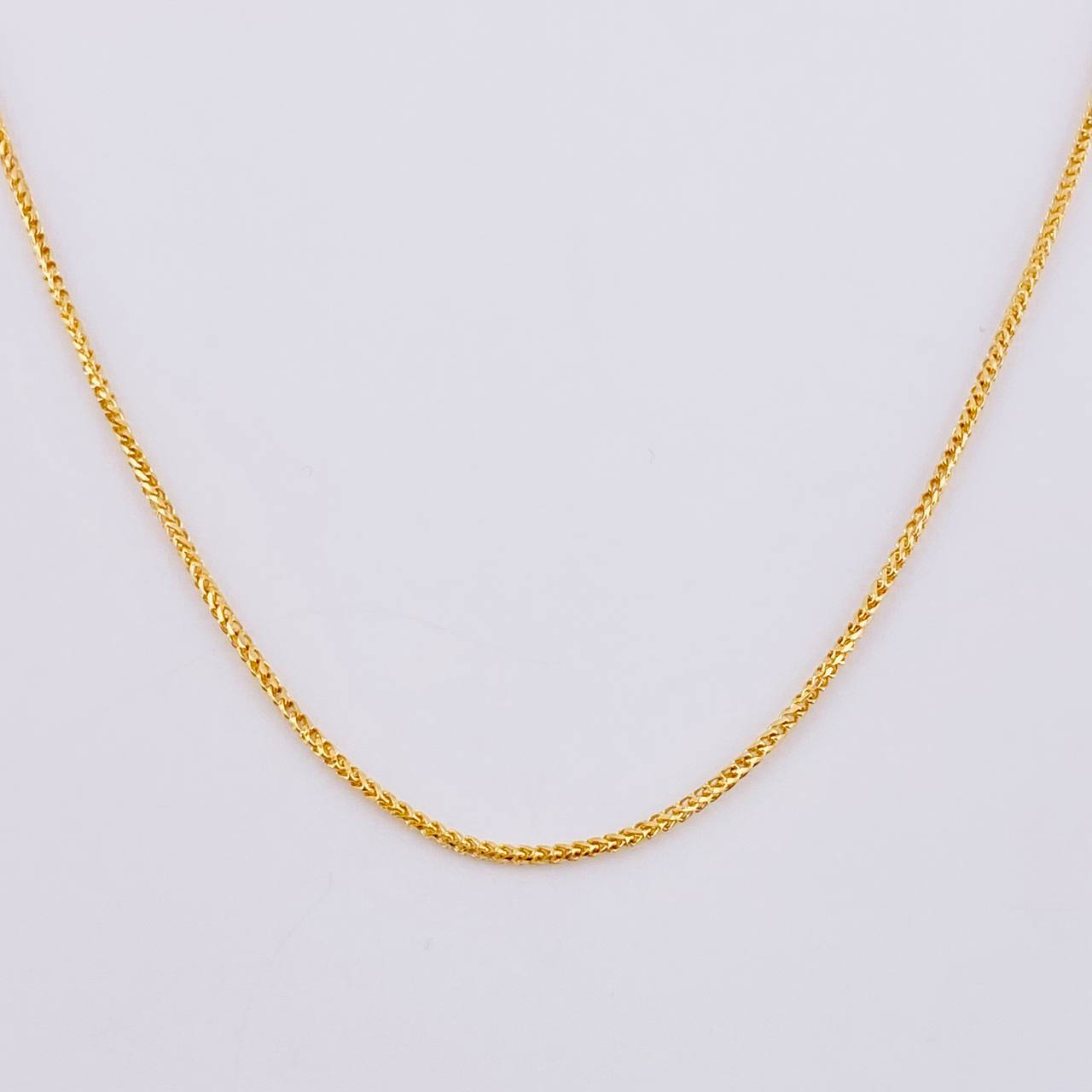 Cadena Franco 6.2 g / 24 in / 1.3 mm Oro Amarillo 18K