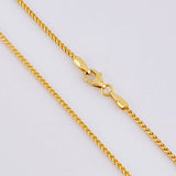 Cadena Franco 6.2 g / 24 in / 1.3 mm Oro Amarillo 18K
