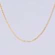 Flat Mariner Chain 1.75 g / 17 3/4 in / 1.4 mm 18K Yellow Gold