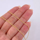 Cadena Escalera 5.55 g / 23 1/2 in / 2.3 mm Oro Amarillo 18K