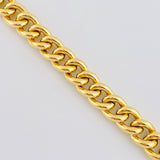 Cuban Links Bracelet 18.65 g / 8 1/4 in / 12.3 mm 18K Yellow Gold