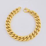 Pulso Cubano 13.1 g / 8 in / 10.8 mm Oro Amarillo 18K