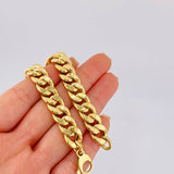 Pulso Cubano 13.1 g / 8 in / 10.8 mm Oro Amarillo 18K