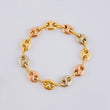 Ring Gc 1 g / T16 - 15 3/4 Three Golds 18K
