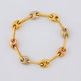 Anillo Anillo Gc 0.65 g / T9 3/4 - 9 1/2 Tres Oros 18K