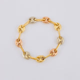 Anillo Anillo Gc 0.55 g / T8 - 7 3/4 Tres Oros 18K