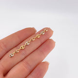 Charm Retazo Gc 0.75 g / 2 1/4 in Yellow Gold 18K