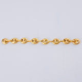 Charm Retazo Gc 0.7 g / 2 1/4 in Three Golds 18K
