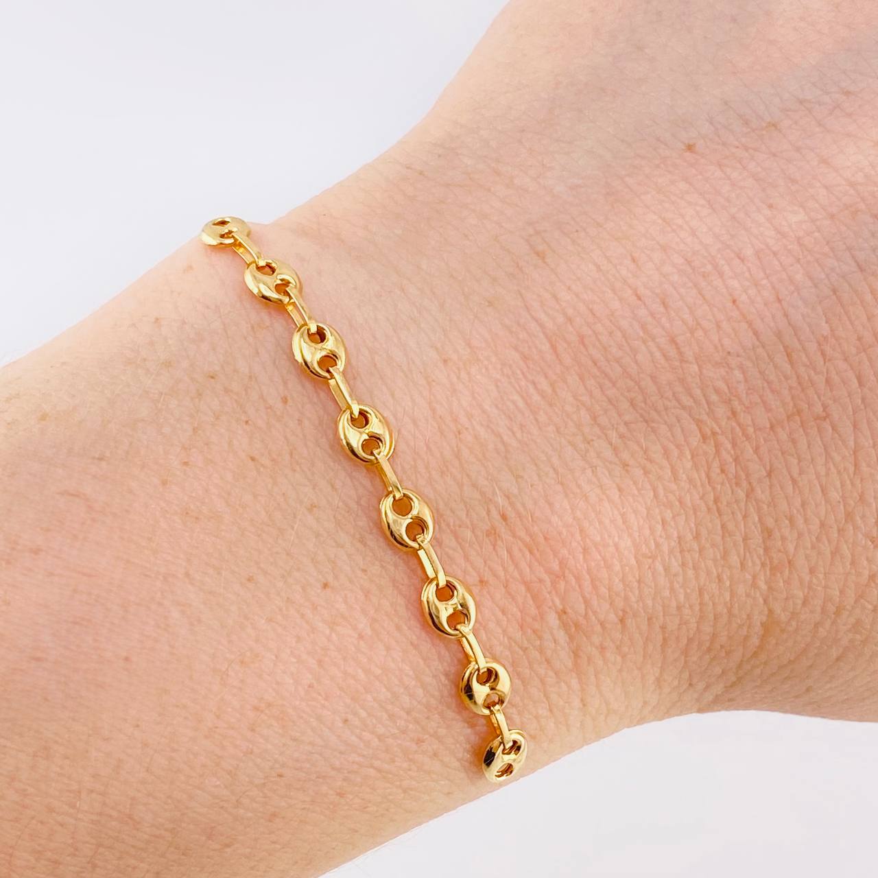 Charm Retazo Gc 0.7 g / 2 1/4 in Three Golds 18K