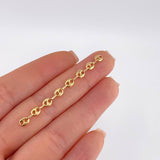 Charm Retazo Gc 0.7 g / 2 1/4 in Three Golds 18K