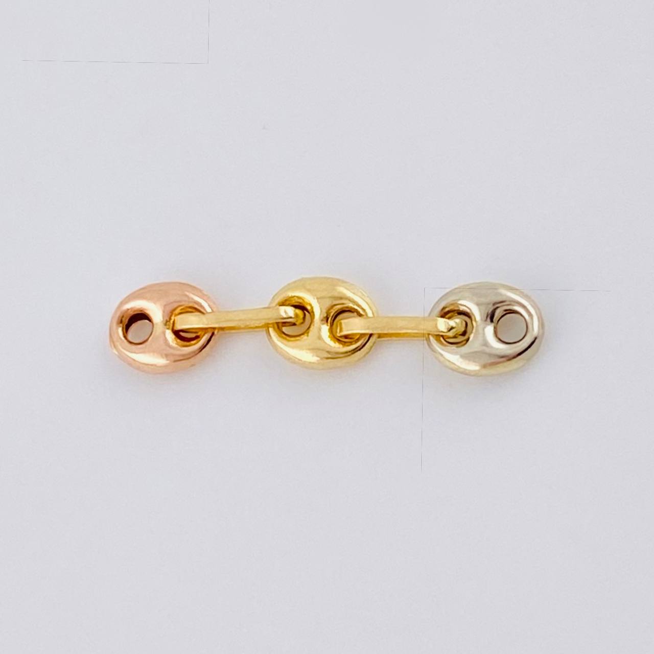 Charm Retazo Gc 0.15 g / 3/4 in Three Golds 18K