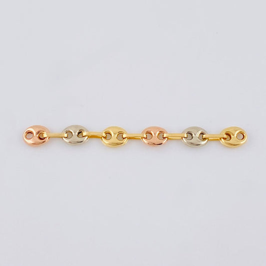 Herraje Retazo Gc 0.5 g / 1 3/4 in Tres Oros 18K