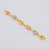 Charm Retazo Gc 0.5 g / 1 3/4 in Three Golds 18K