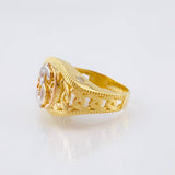 Anillo Dólar Cubano 7.75gr / T10 1/4 / Tres Oros 18K ©