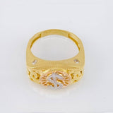 Anillo Dólar Cubano 7.75gr / T10 1/4 / Tres Oros 18K ©