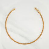 Pulso Chino 3.25gr / 8 1/2 in / 1.9mm Oro Amarillo Nac.Esp. 18K &
