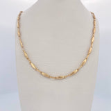 Rustic Bud Chain 8.65gr / 23.8in / 18K Gold $