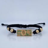 Black Dollar Bill Bracelet 4.2gr / 18K Gold $