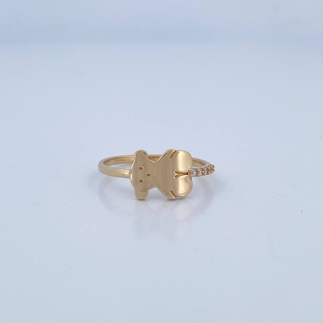 Bear Ring 1.5gr / Size 6 / 18K Gold &