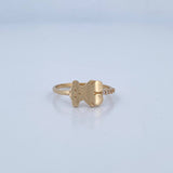 Bear Ring 1.5gr / Size 6 / 18K Gold &
