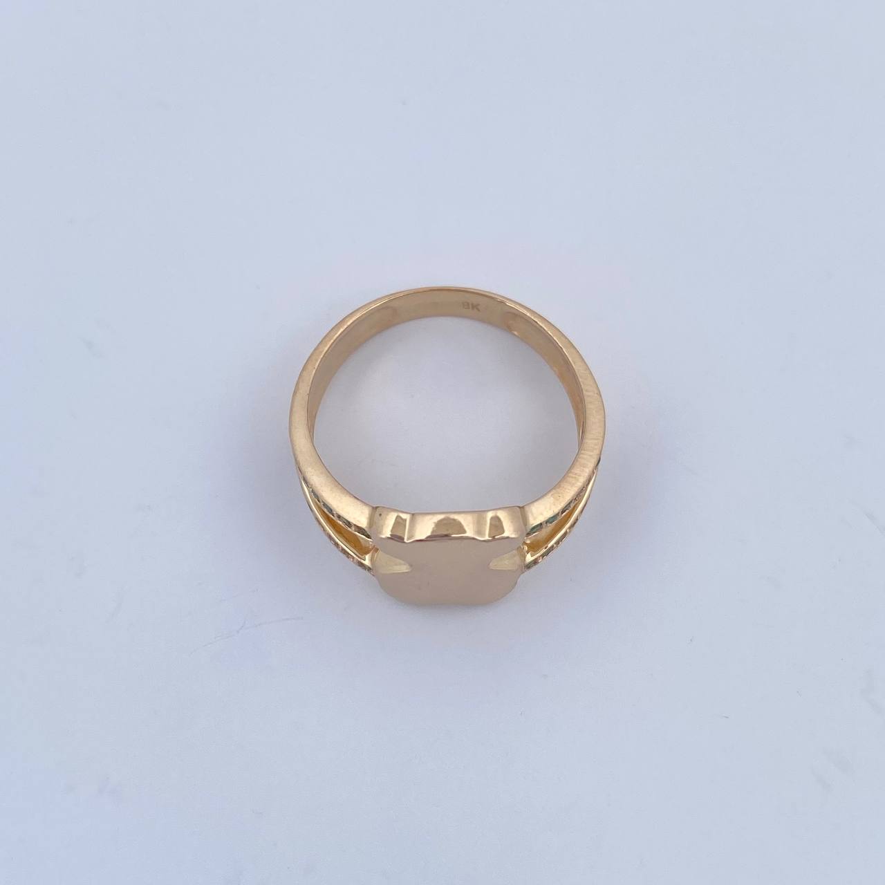 Bear Ring 4gr / Size 6 3/4 / 18K Gold &
