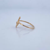 Musical Note Ring 1.45gr / Size 6 1/4 / 18K Gold &