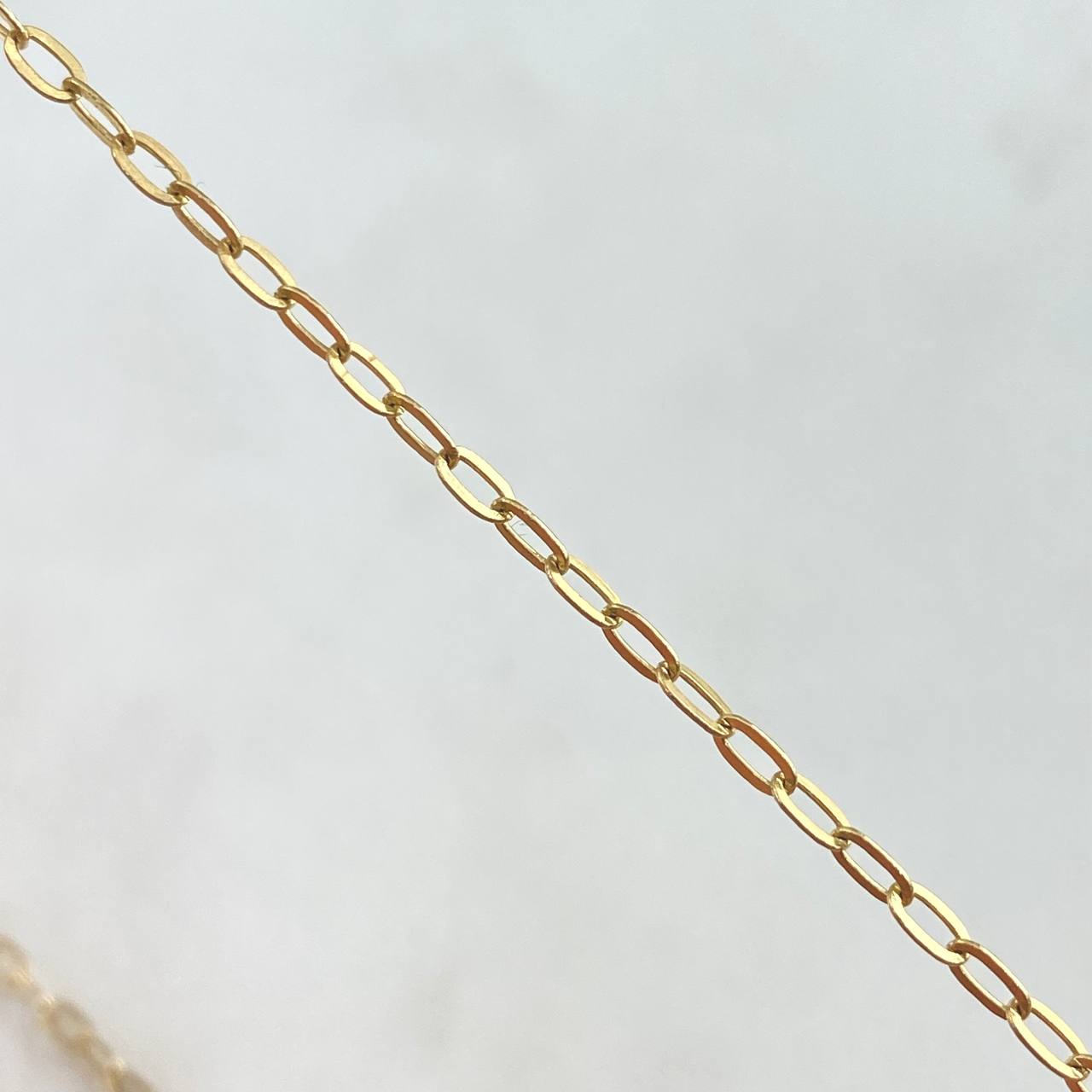 Classic Link Chain Treból VCyA 4.35gr / 45cm / 1.8mm Diamond Cut Dotted 18K Yellow Gold ©