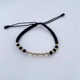 Black Mom Bracelet 1.5gr / 18K Gold $