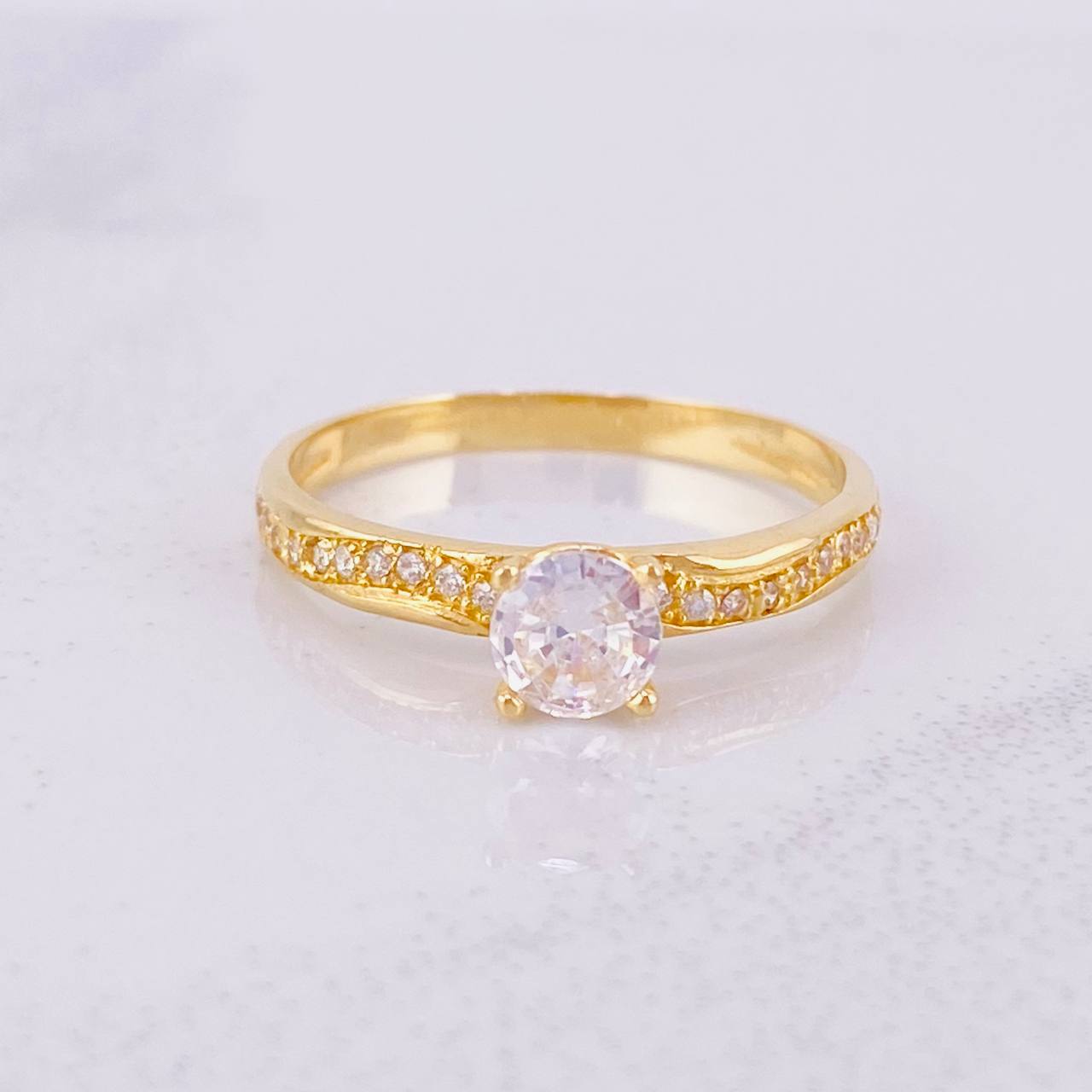 Oleado Channel Ring 2g / T6 Yellow Gold 18K