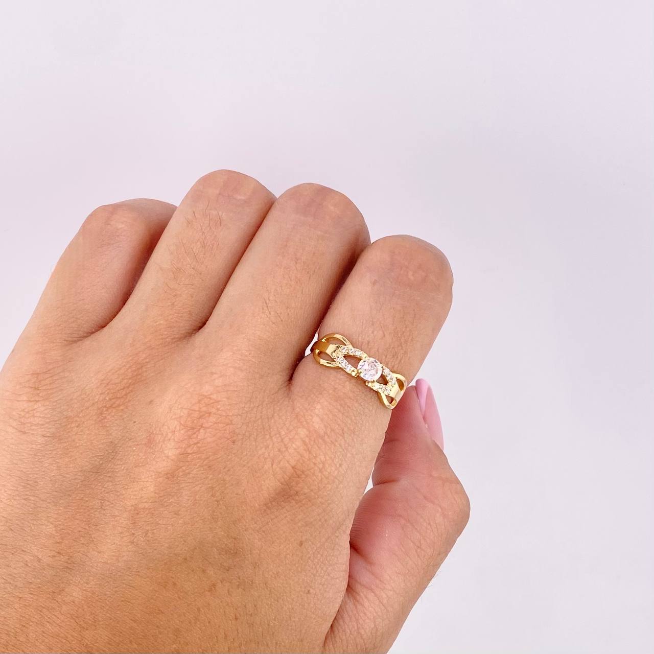 Solitaire Ring Union 2.3g / T6 1/4 Yellow Gold 18K